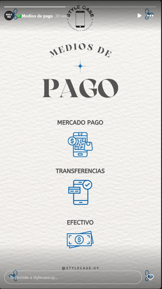 Medios de pago StyleCase